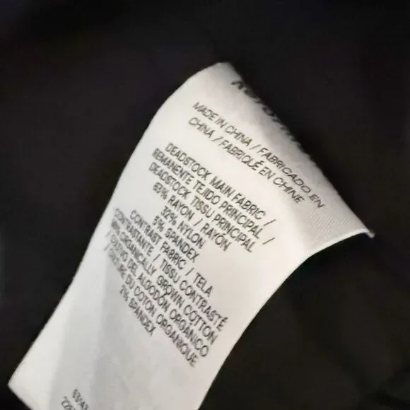 NWT Reformation Simone Strapless Bubble Hem Peplum Black Top Size Small $128 - Picture 11 of 11